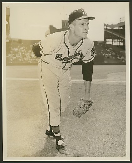 Lew Burdette at Polo Grounds