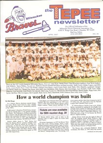 Milwaukee Braves - Encyclopedia of Milwaukee